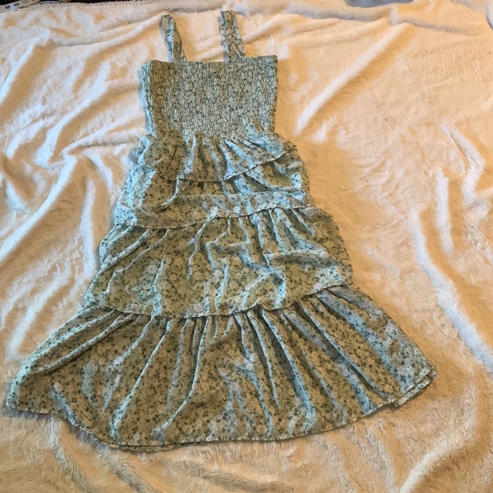 Spring floral dress